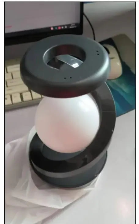 Rotating Lamp with Wireless Charging